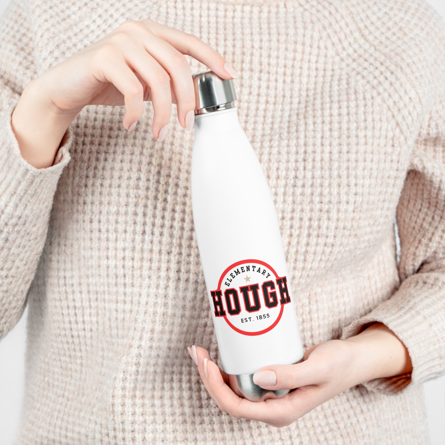 Hough Street Elementary School Graphic 20 oz Insulated Bottle