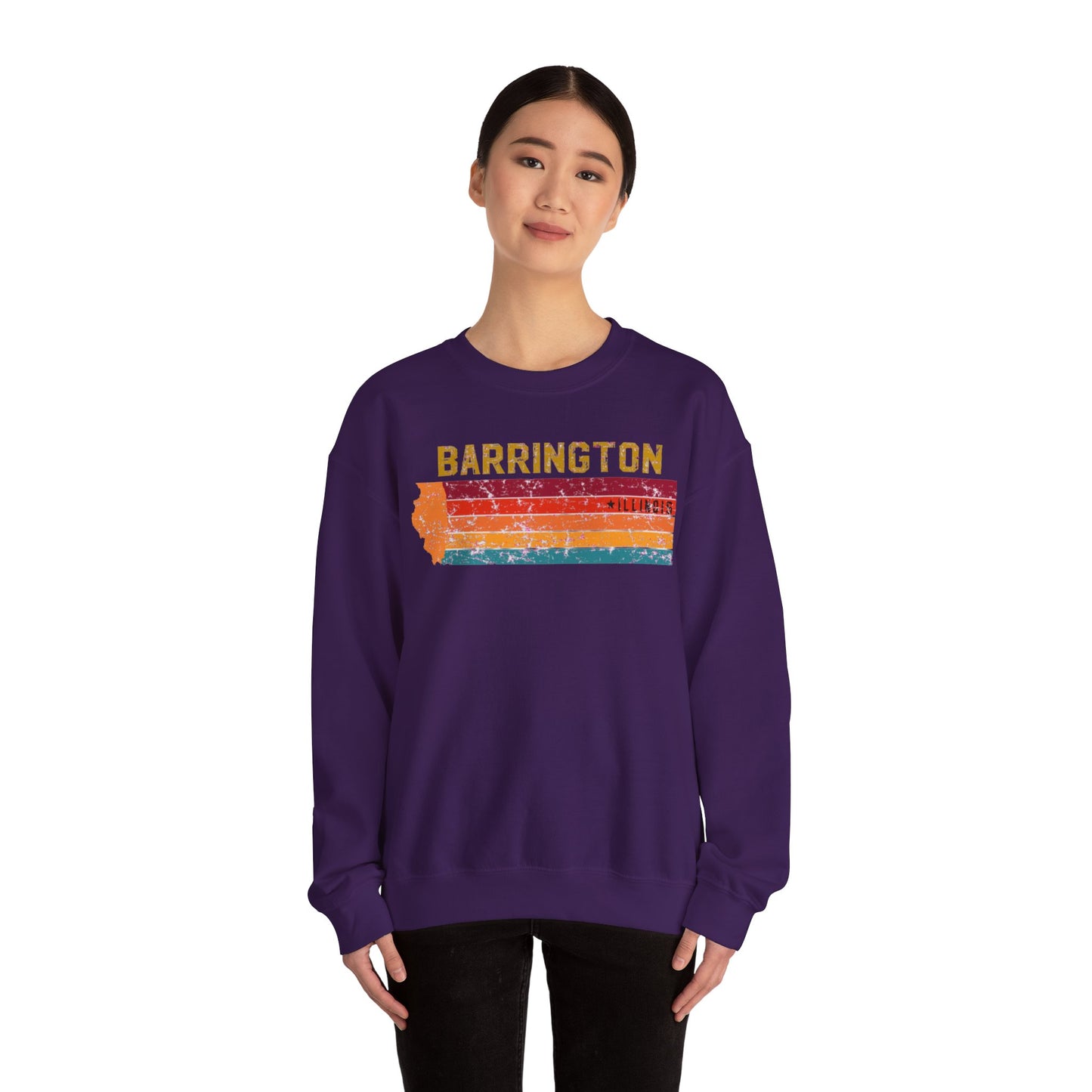 Retro Barrington Crewneck Sweatshirt
