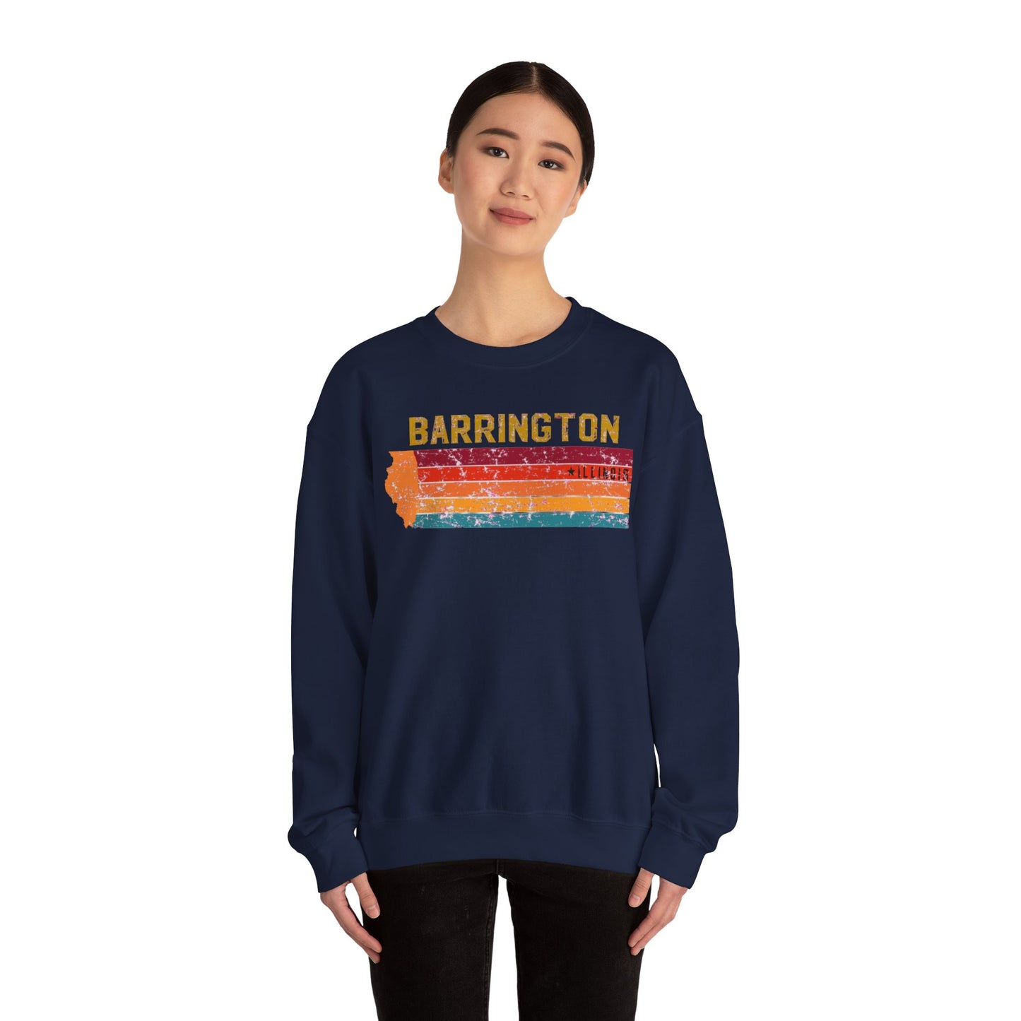 Retro Barrington Crewneck Sweatshirt