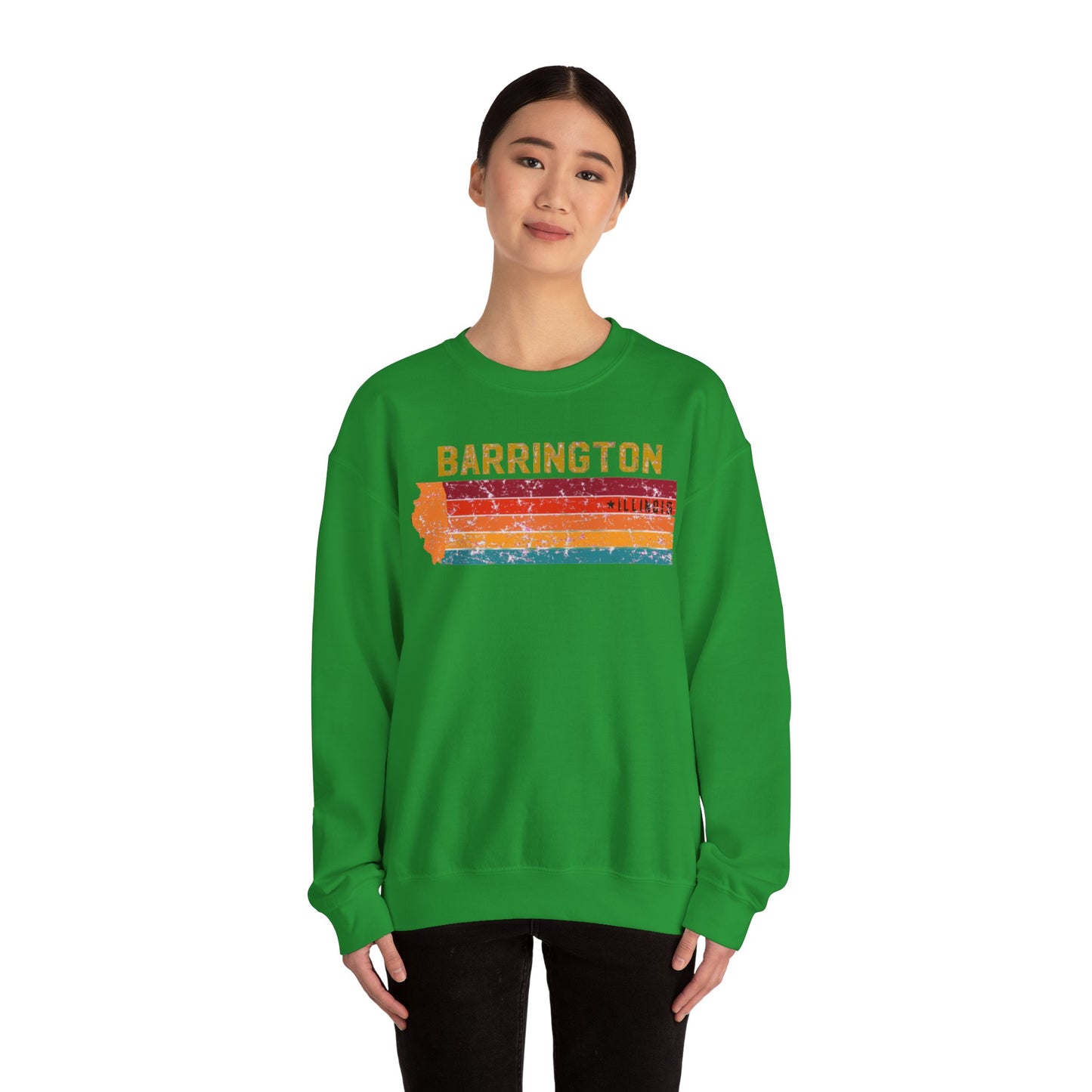 Retro Barrington Crewneck Sweatshirt