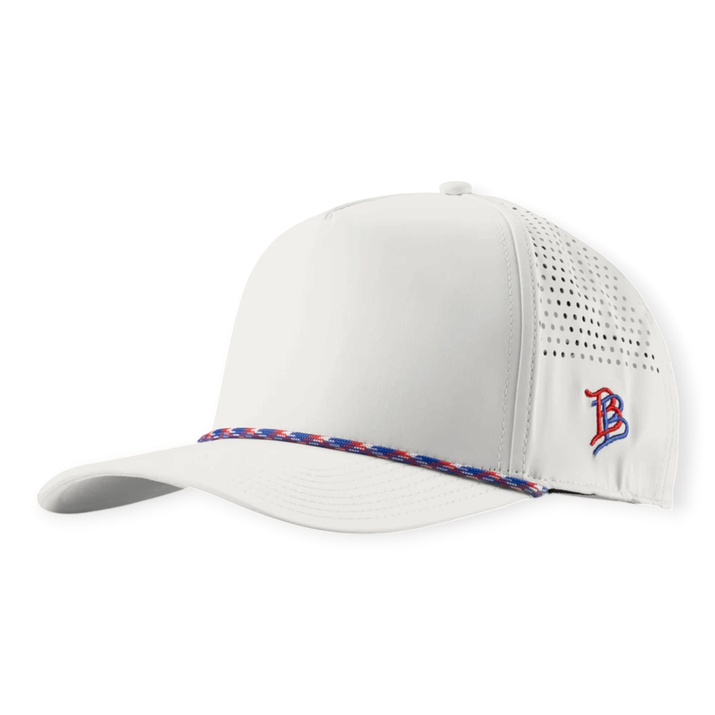 WHITE + RED/WHITE/BLUE ROPE