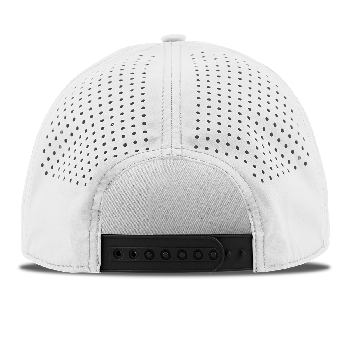 Rope Hat, White + Black Rope, back
