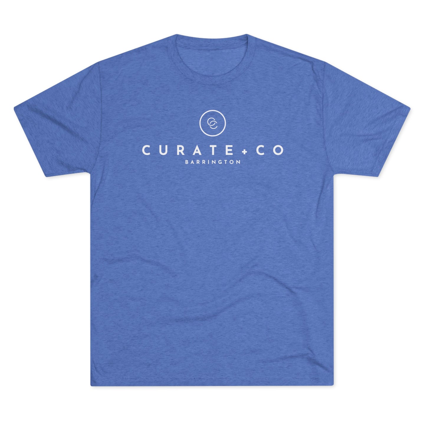 Curate + Co Tri-Blend Logo Tee