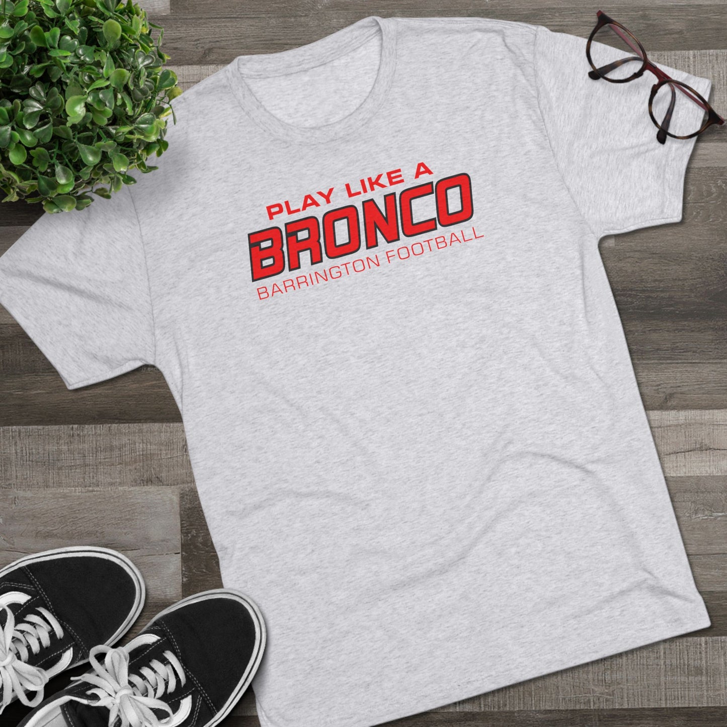 Play Like A Bronco Graphic Tee - Adult