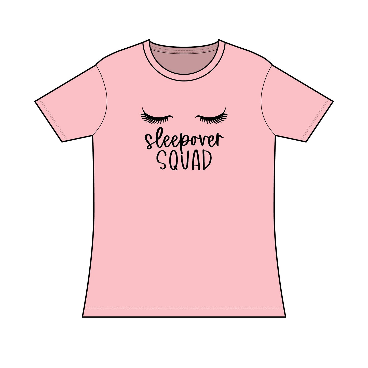 Sleepover Squad Tri-Blend Tee - Adult