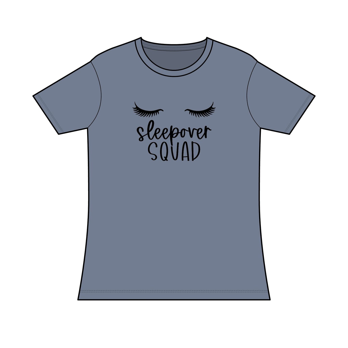Sleepover Squad Tri-Blend Tee - Adult