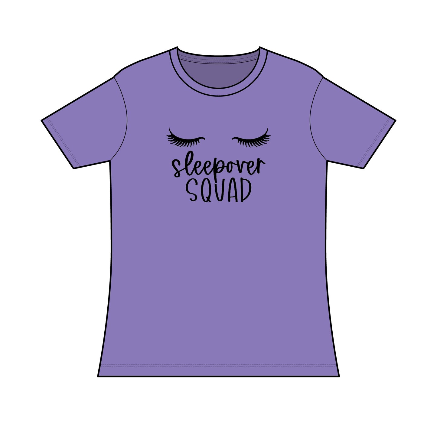 Sleepover Squad Tri-Blend Tee - Adult