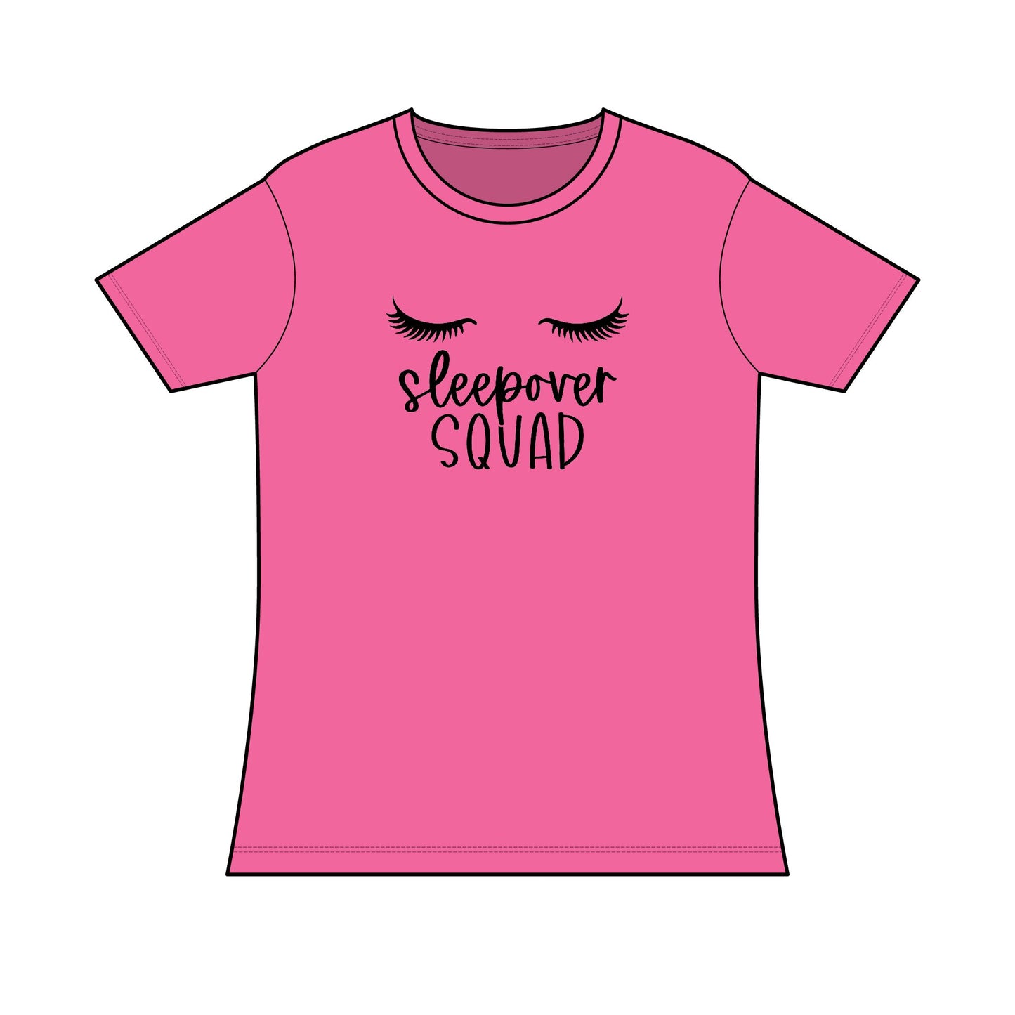 Sleepover Squad Tri-Blend Tee - Adult