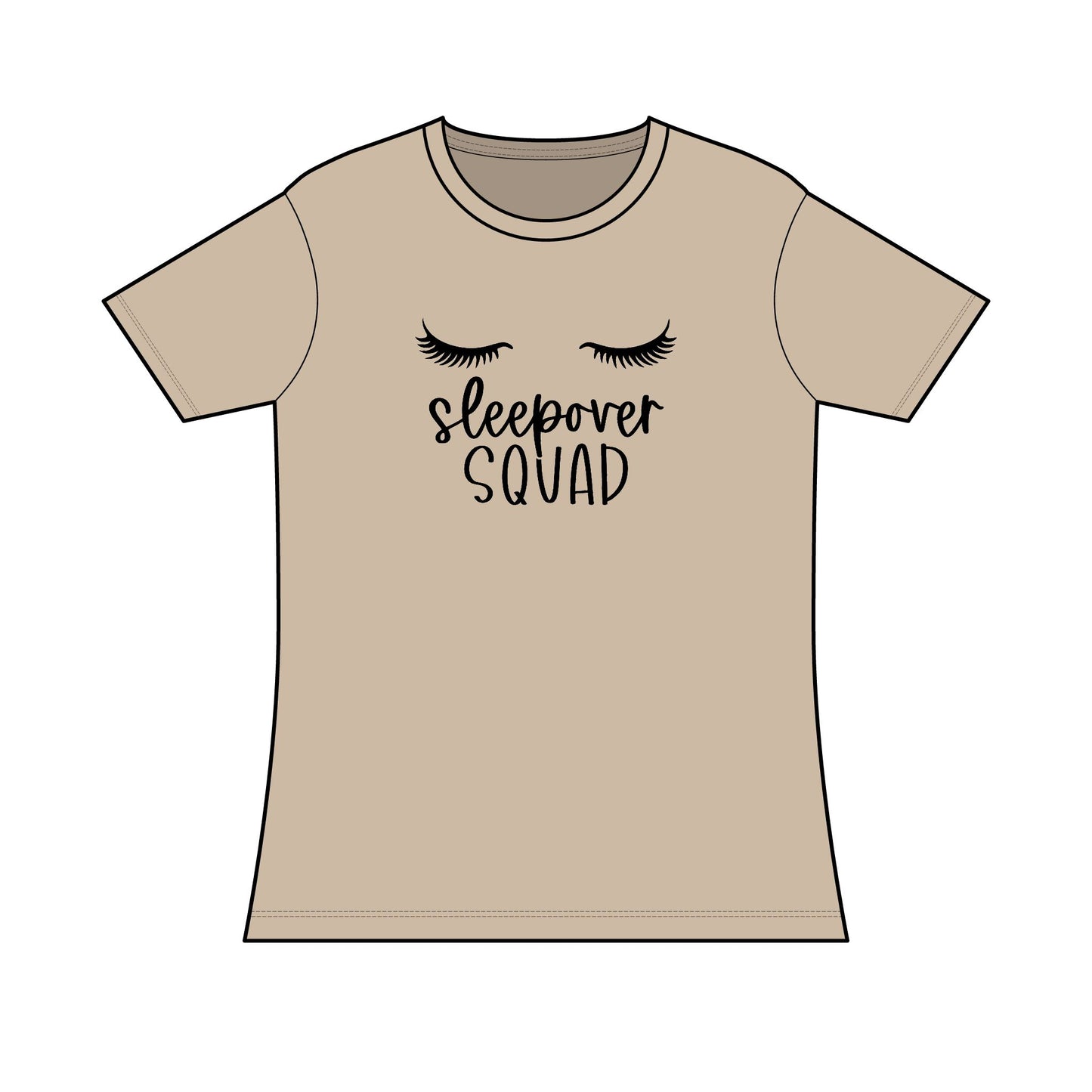 Sleepover Squad Tri-Blend Tee - Adult