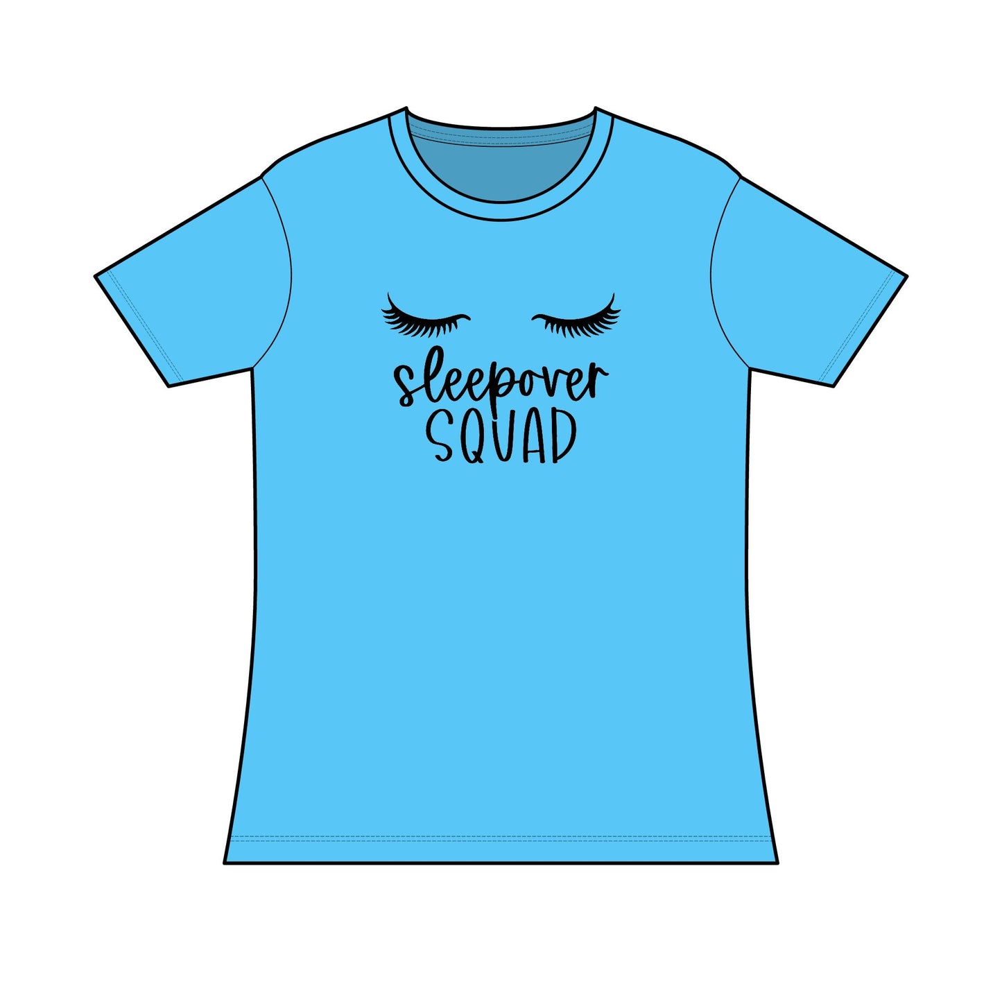 Sleepover Squad Tri-Blend Tee - Adult