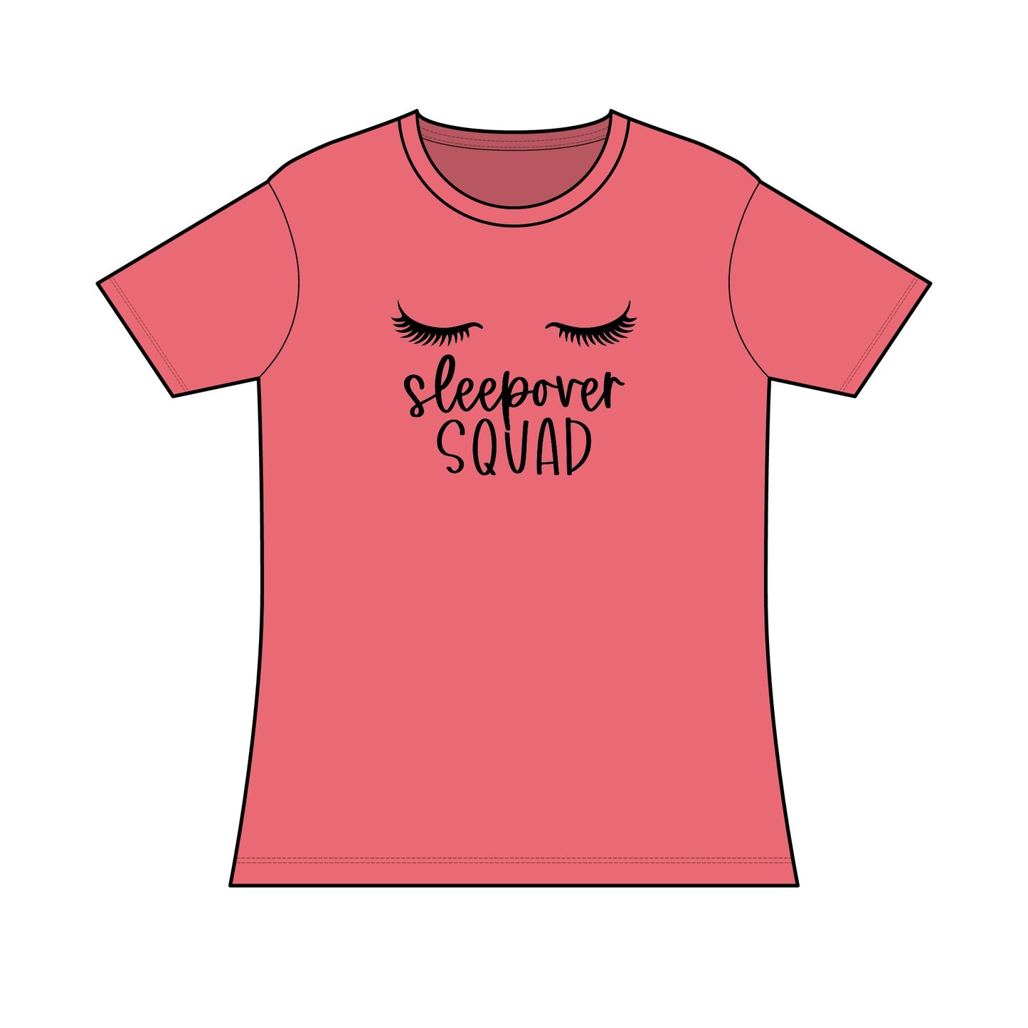 Sleepover Squad Tri-Blend Tee - Adult