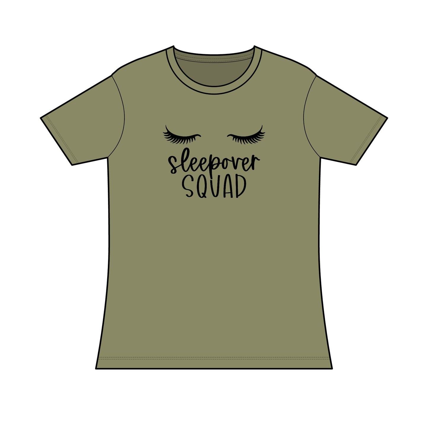 Sleepover Squad Tri-Blend Tee - Adult