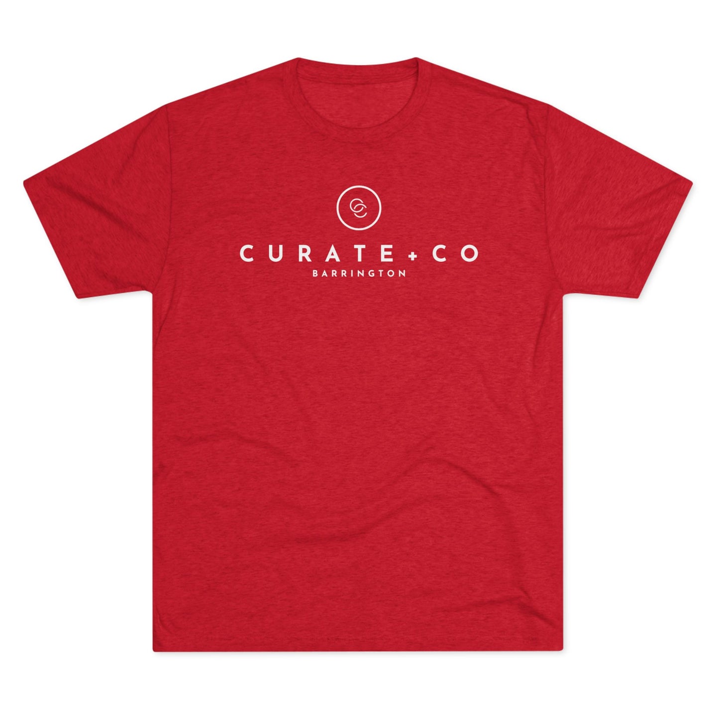 Curate + Co Tri-Blend Logo Tee