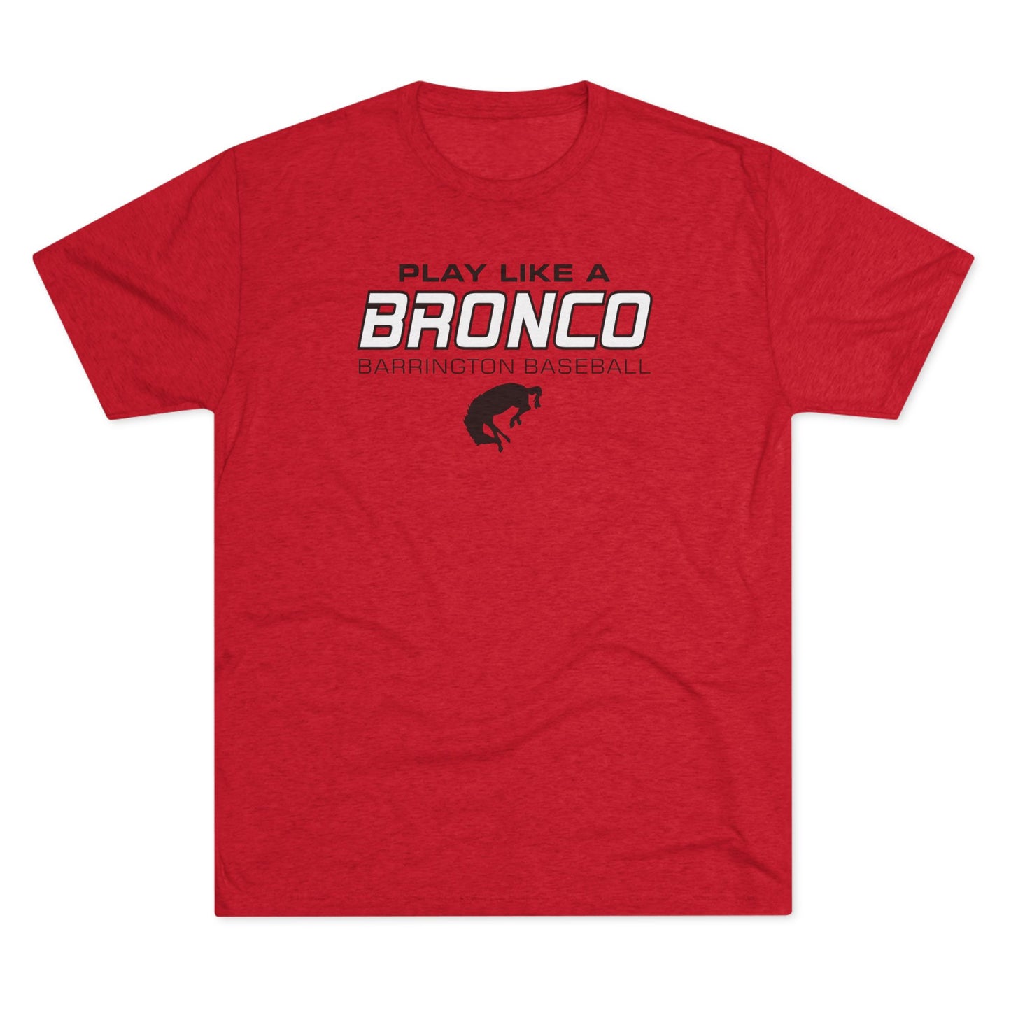 Play Like A Bronco Graphic Tee - Adult