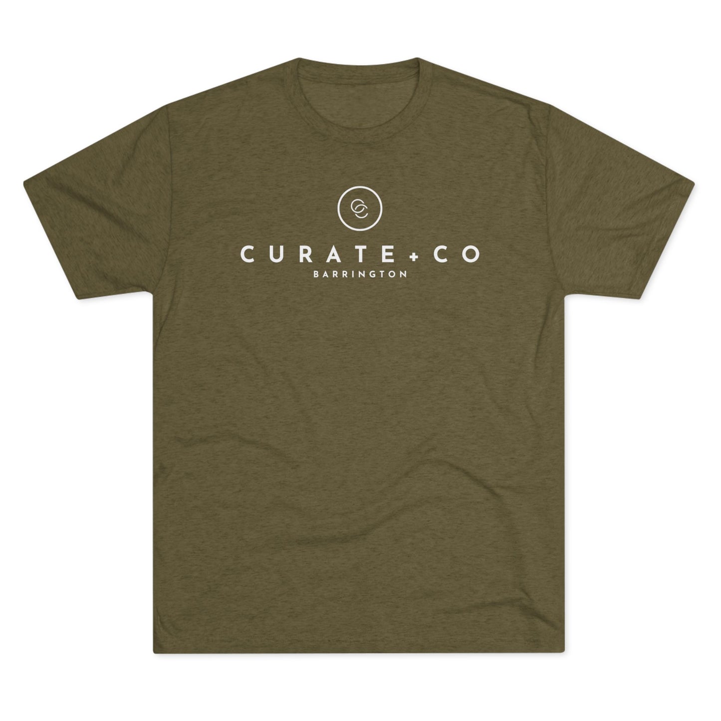 Curate + Co Tri-Blend Logo Tee