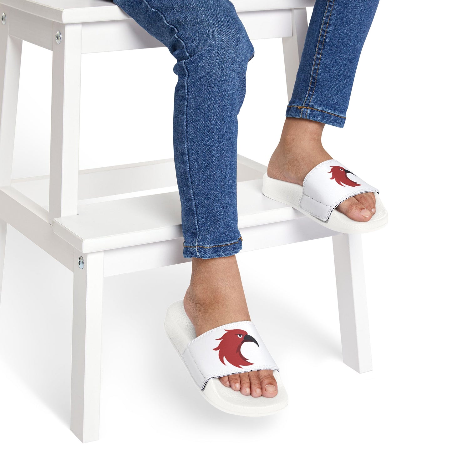 Hough Street Elementary Graphic Slide Sandals - Youth