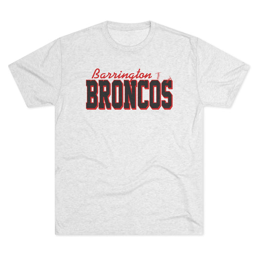 Bronco Baseball Tri-Blend Crew Tee