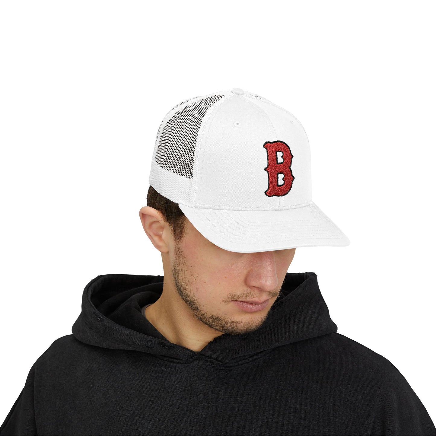 The "B" Trucker Hat