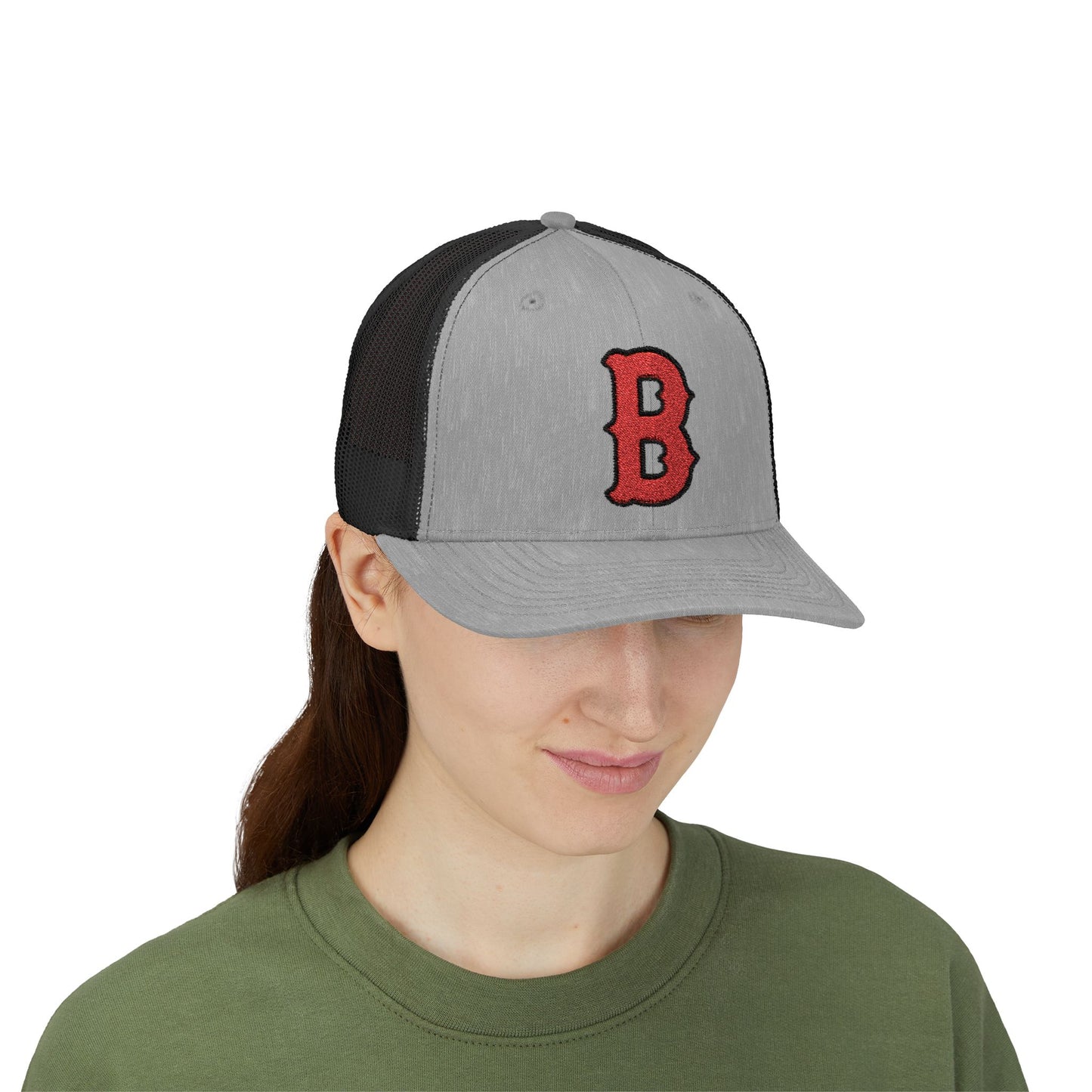 The "B" Trucker Hat