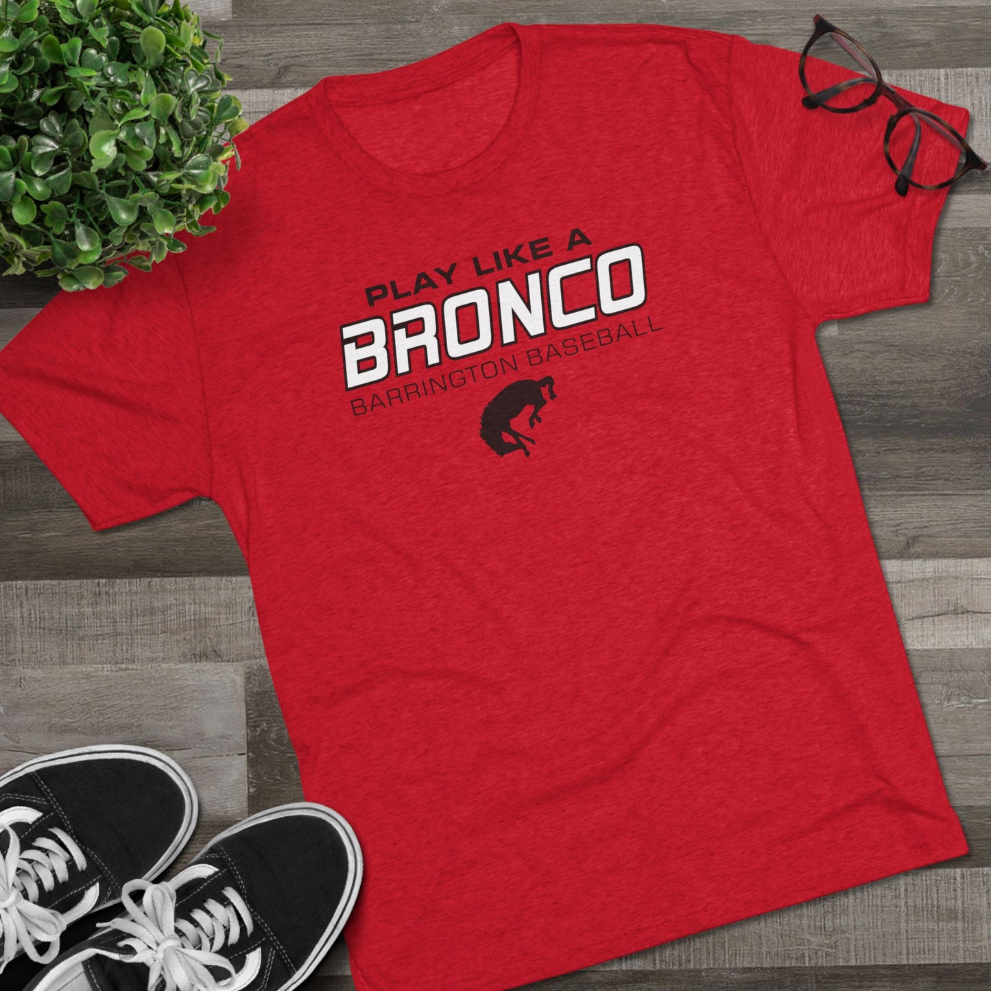 Play Like A Bronco Graphic Tee - Adult