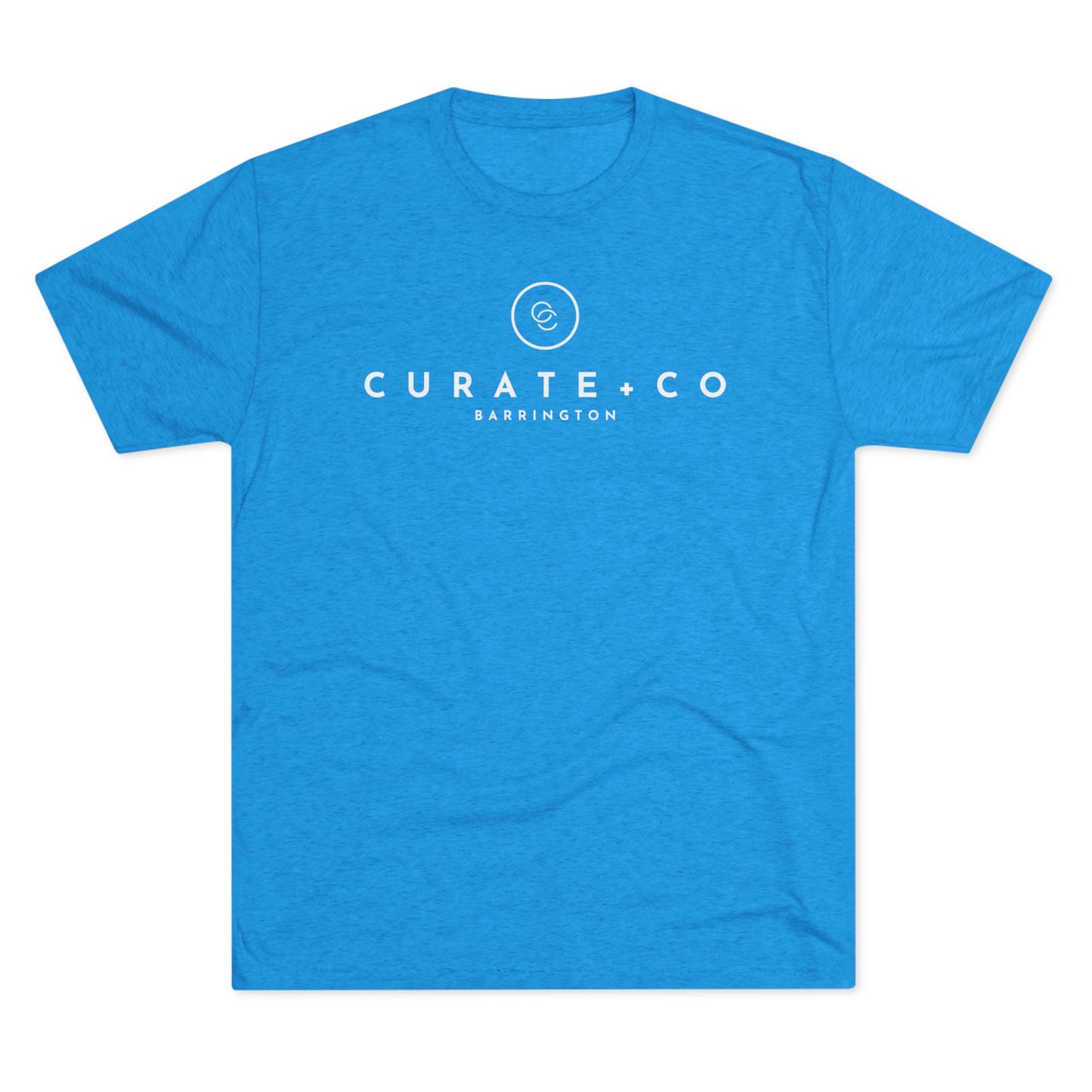 Curate + Co Tri-Blend Logo Tee