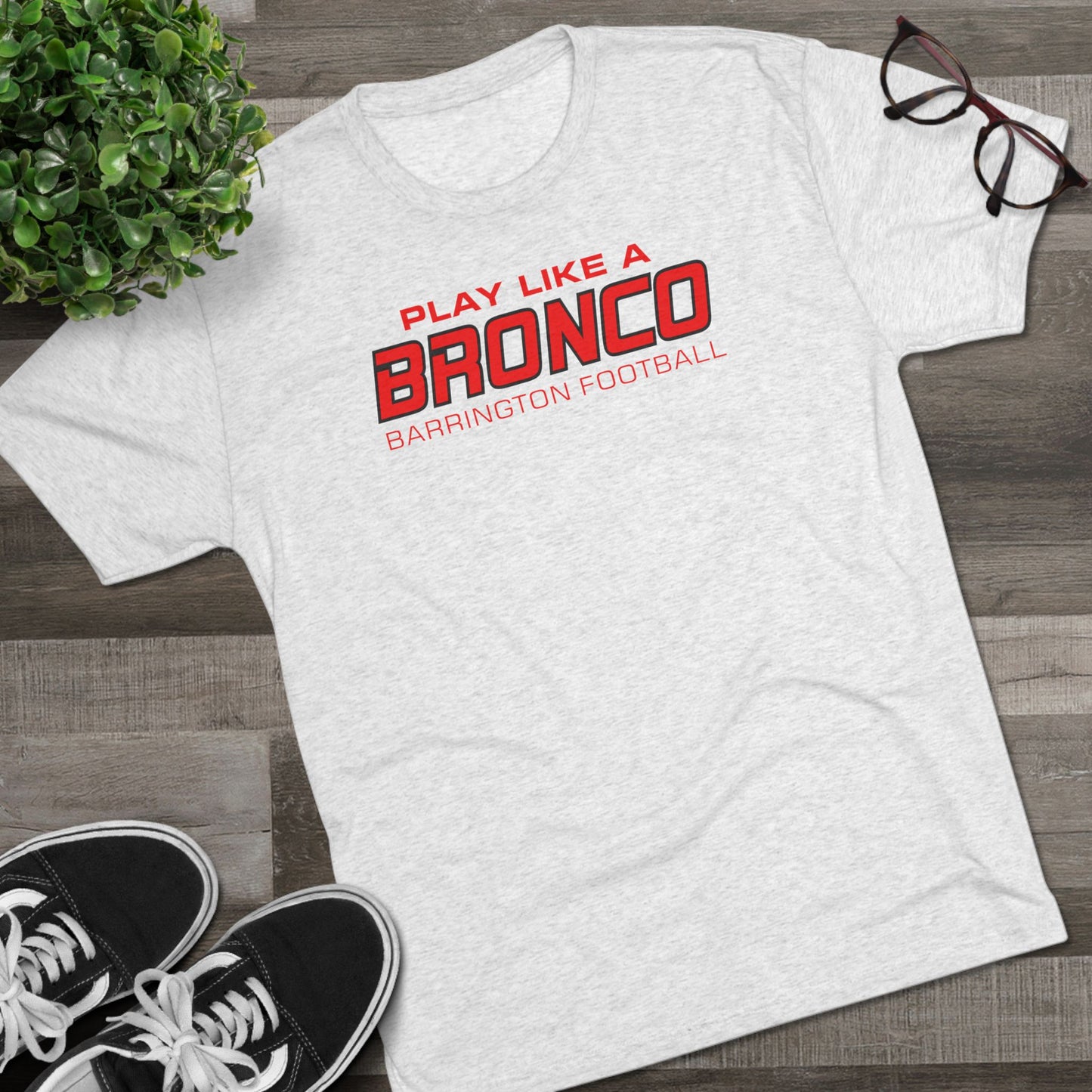 Play Like A Bronco Graphic Tee - Adult