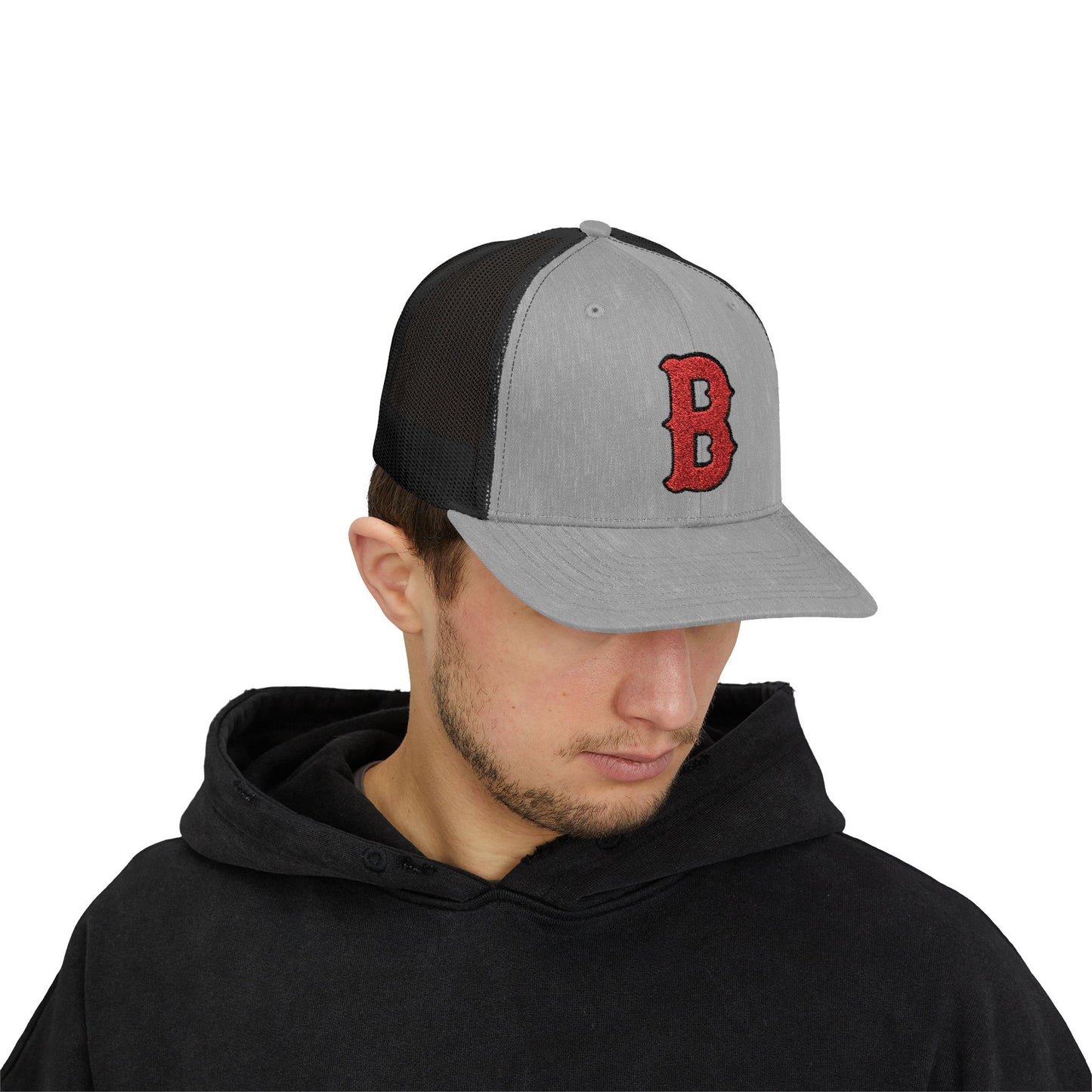 The "B" Trucker Hat