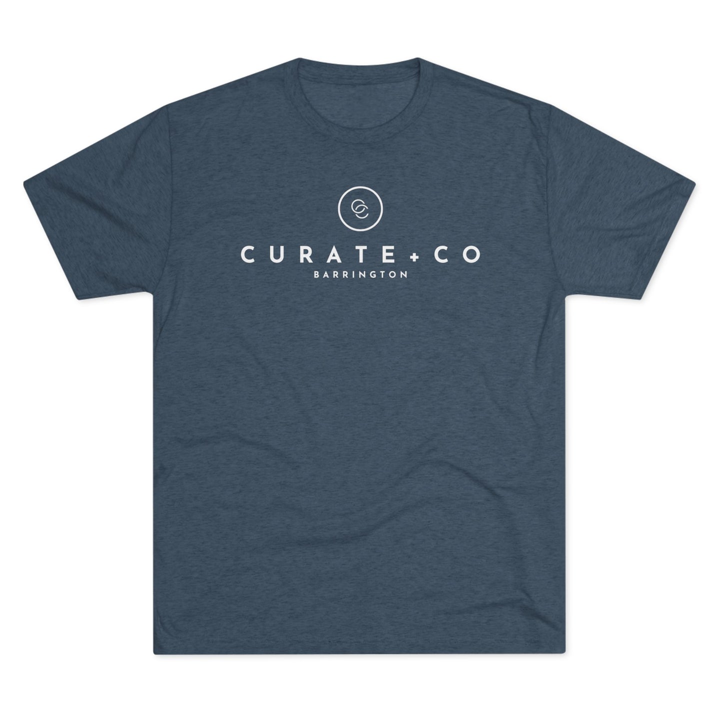 Curate + Co Tri-Blend Logo Tee