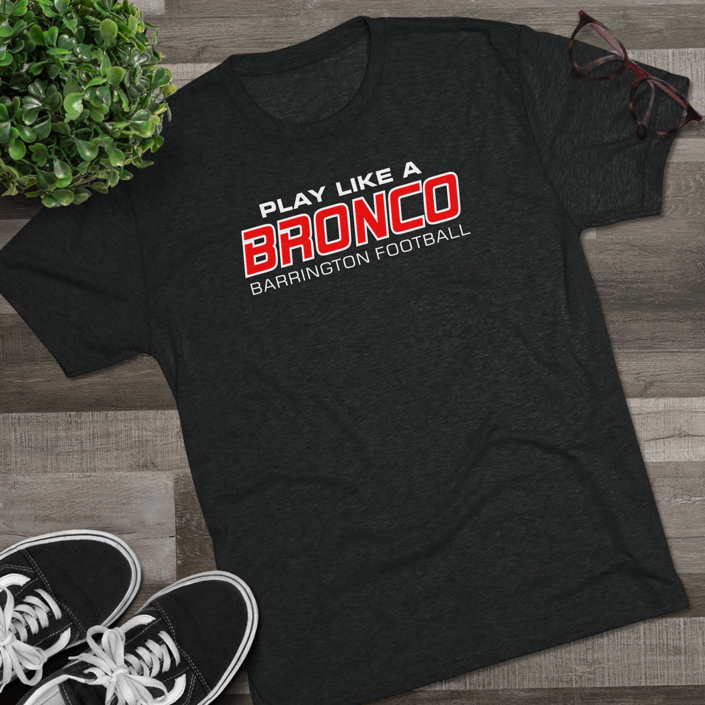 Play Like A Bronco Graphic Tee - Adult