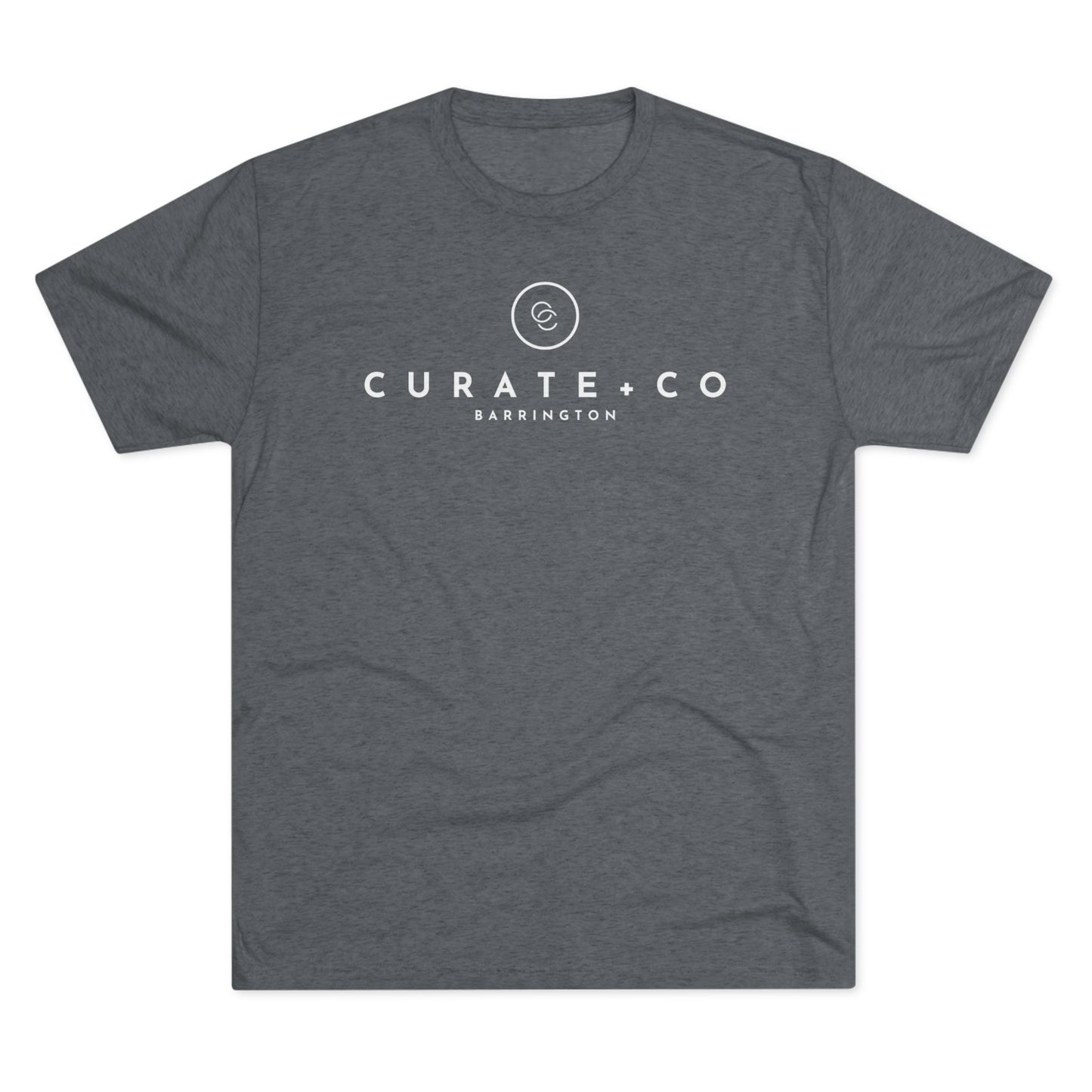 Curate + Co Tri-Blend Logo Tee