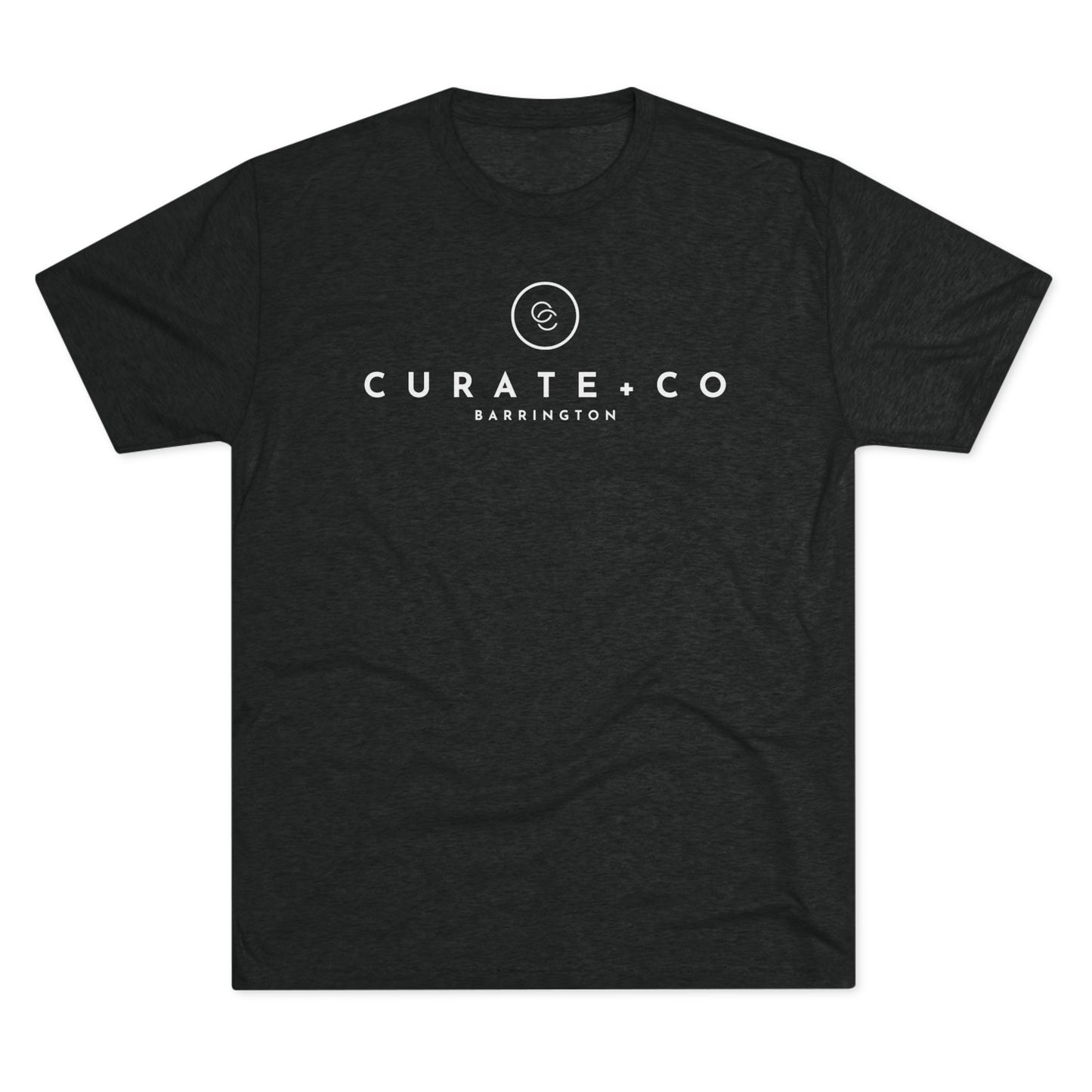 Curate + Co Tri-Blend Logo Tee