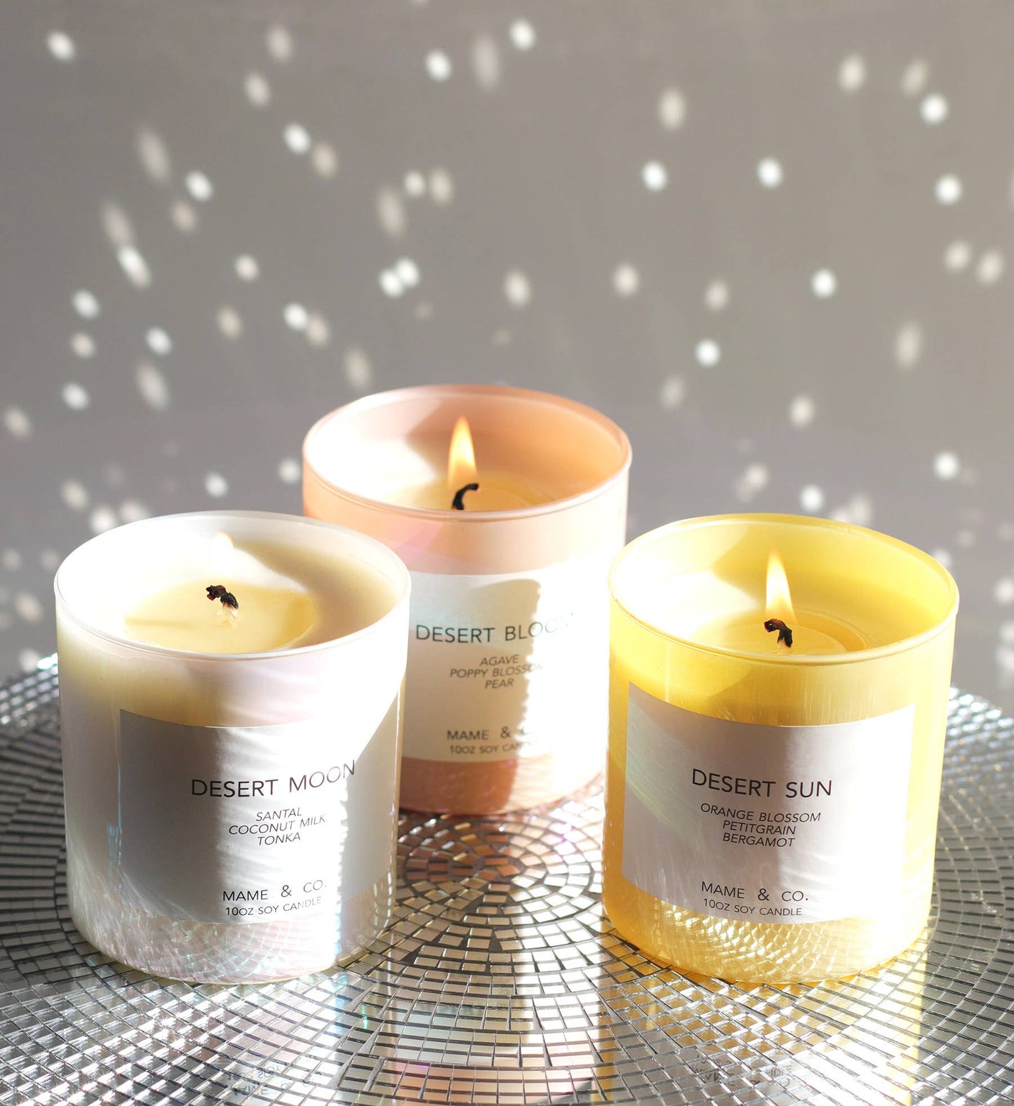 Desert Bloom 10oz soy wax candle