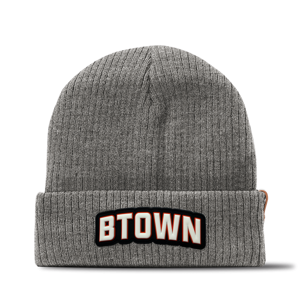 BTOWN Beanie, Gray, front