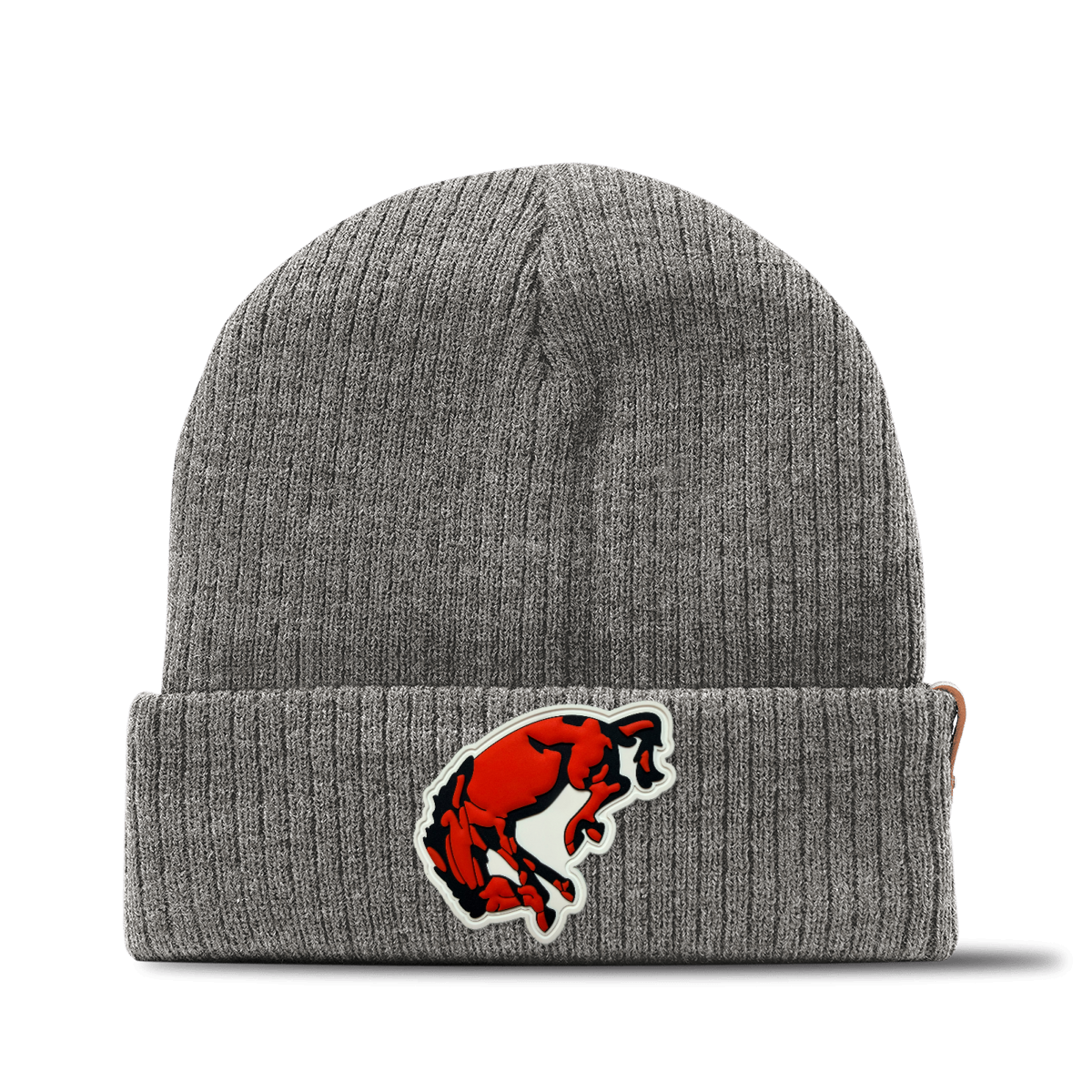OG Bronco Beanie, Gray, front