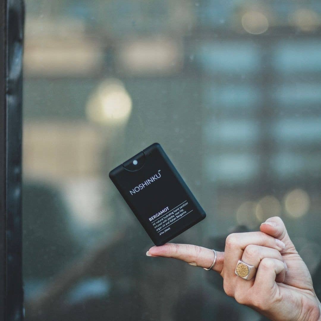 BERGAMOT ULTRA-MOISTURIZING ORGANIC POCKET HAND SANITIZER