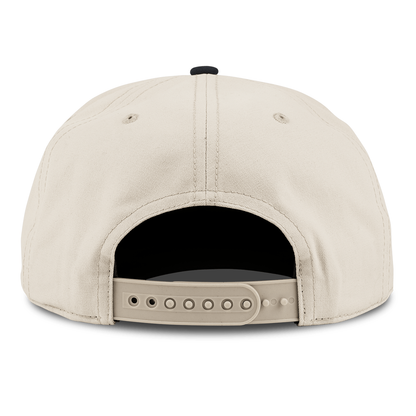 Canvas Hat, Beige/Vintage Black, back