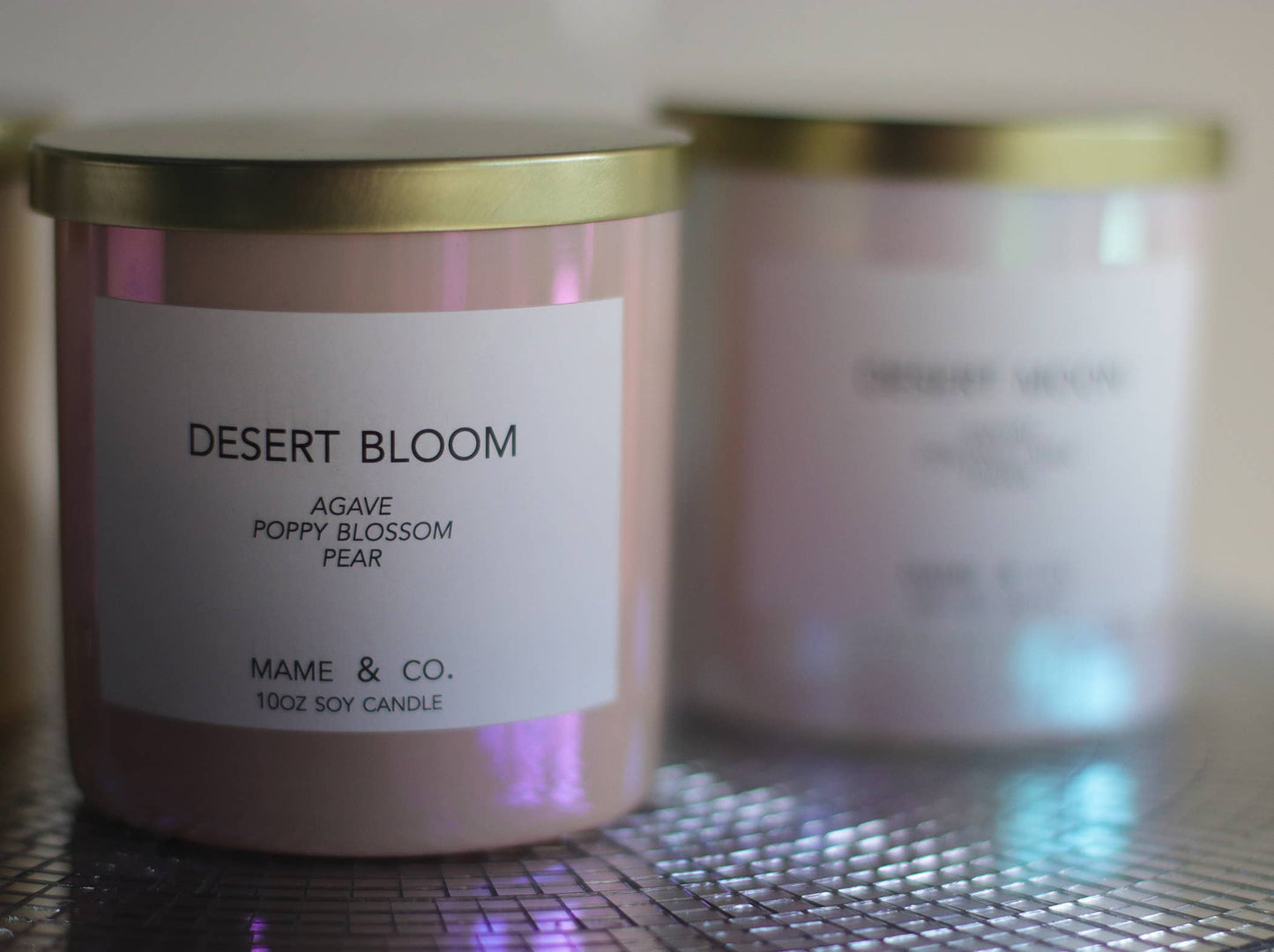 Desert Bloom 10oz soy wax candle