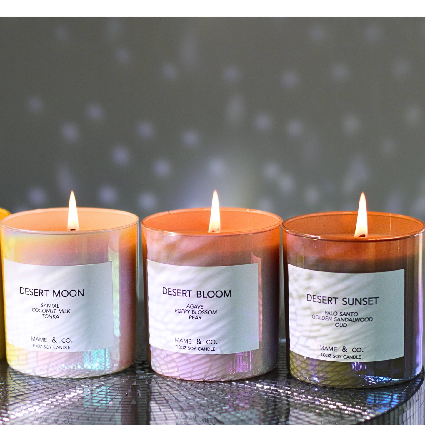 Desert Sunset 10oz soy wax candle