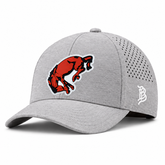 OG Bronco | Curved | Performance; Heather Gray; front view