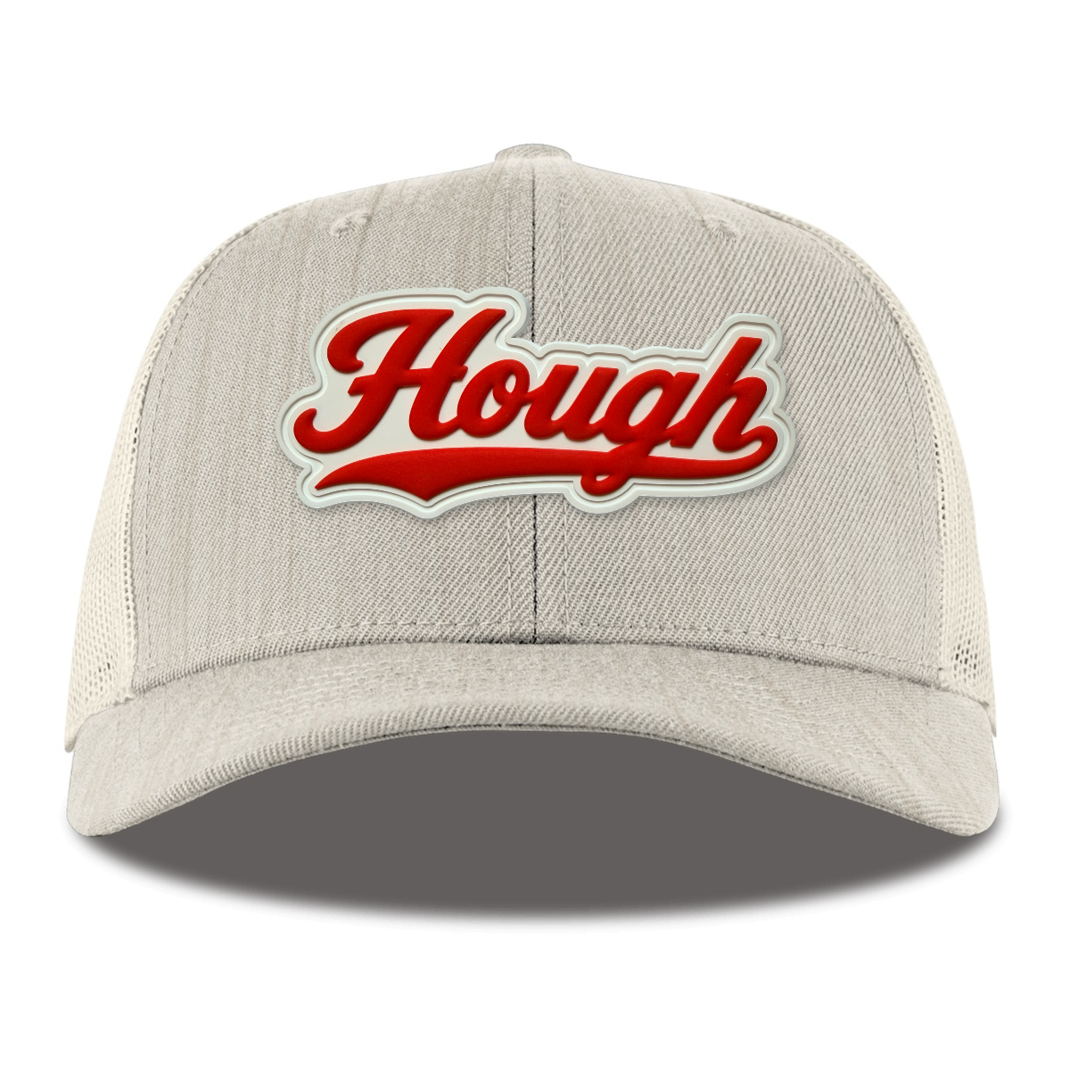 Script Hough Trucker, Heather Beige, front